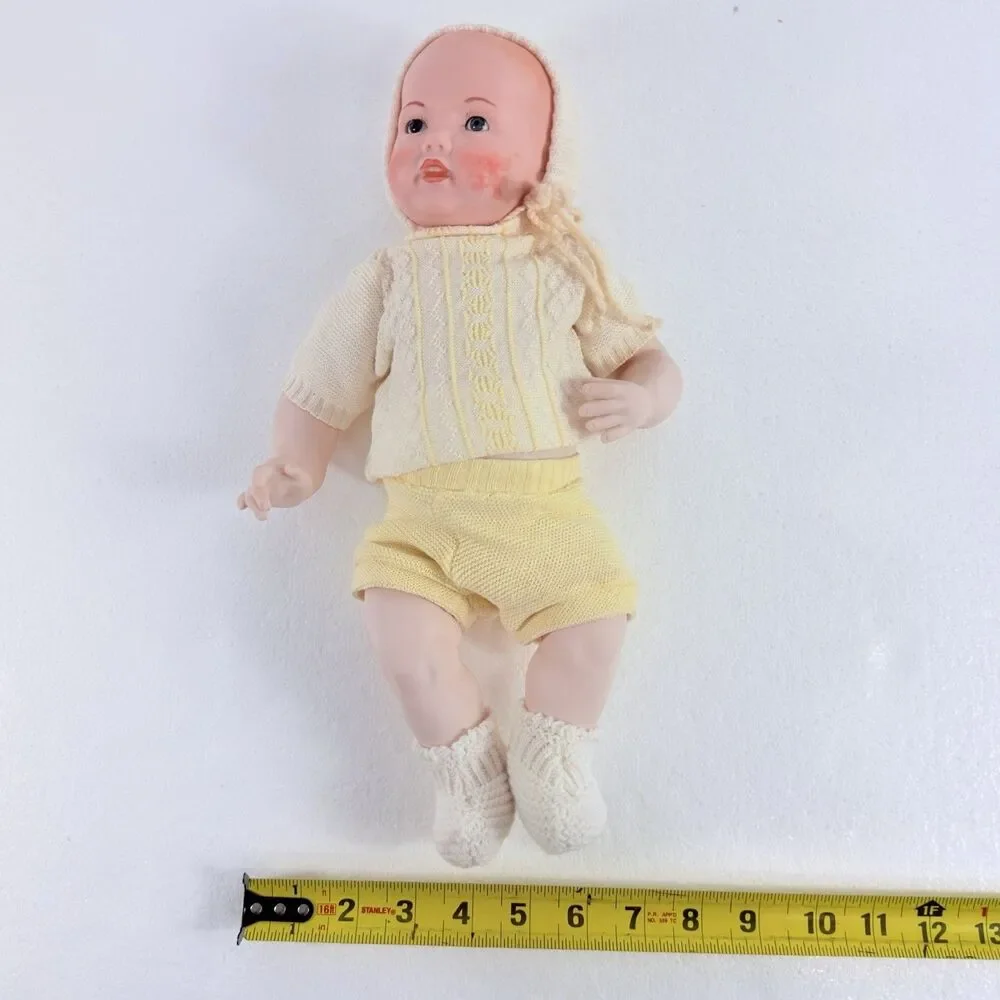 Kestner Hilda Doll Vintage Porcelain Bisque Repro Artist Signed Troy Michael VTG